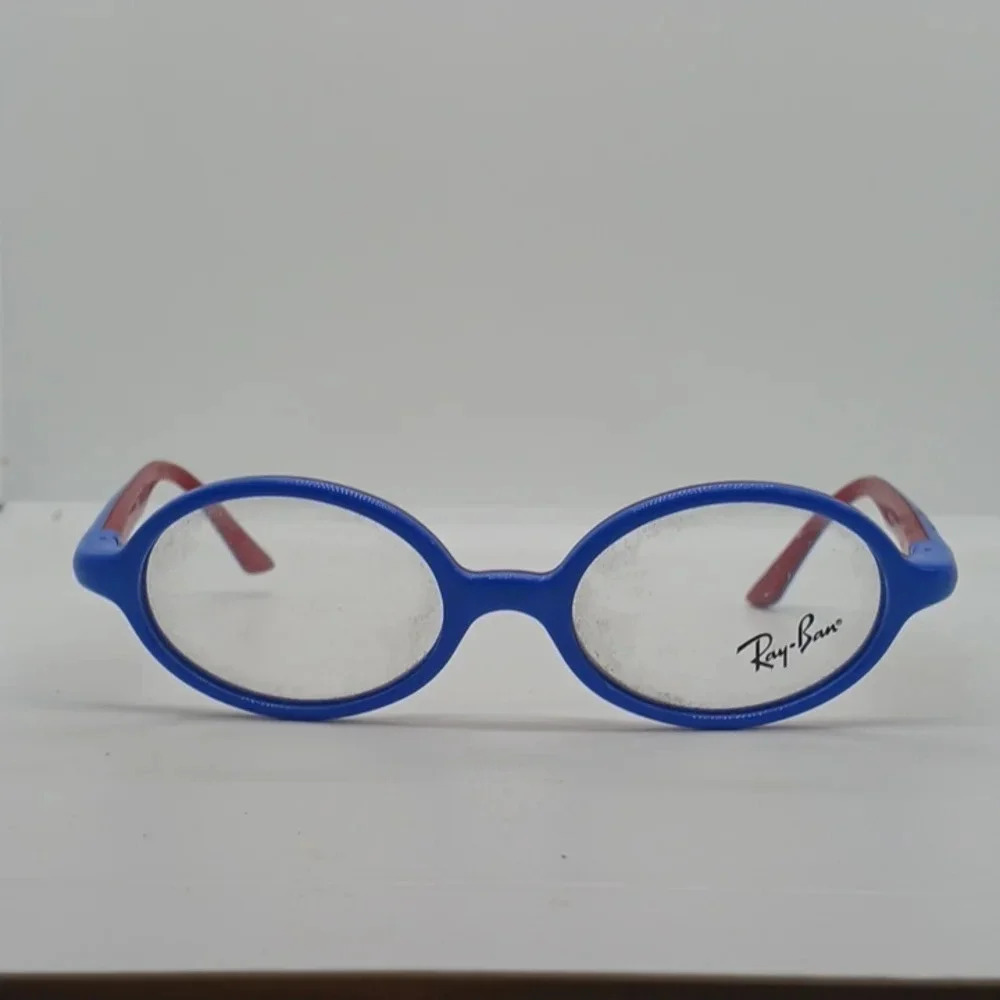 NWT RAY-BAN JUNIOR EYEGLASS FRAMES 1545 BLUE RED